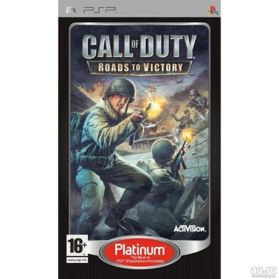 Лот: 11728646. Фото: 1. PSP Call of Duty Roads to Victory... Игры для консолей