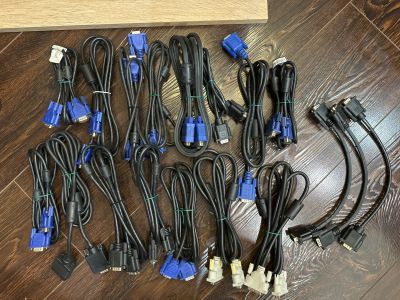 Лот: 20931902. Фото: 1. Кабели VGA-VGA, DVI-DVI. Шлейфы, кабели, переходники