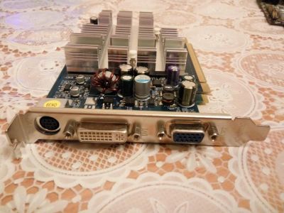 Лот: 6685566. Фото: 1. Видеокарта GeForce 6600 128Mb... Видеокарты