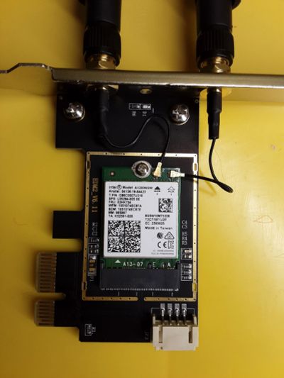 Лот: 18340951. Фото: 1. Wi-Fi + Bluetooth Intel Wi-Fi... WiFi, Bluetooth адаптеры