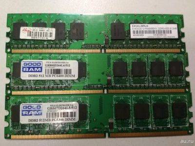 Лот: 9025510. Фото: 1. Оперативная память DDR2 512Mb... Оперативная память