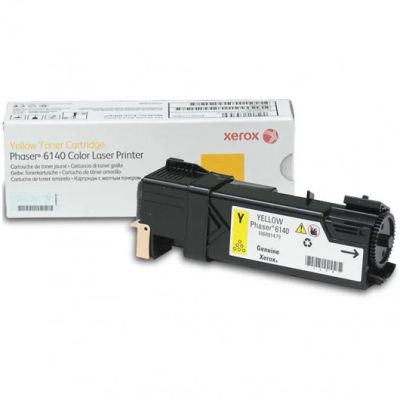 Лот: 10711850. Фото: 1. Картридж Xerox Phaser 6140 желтый... Картриджи, расходные материалы
