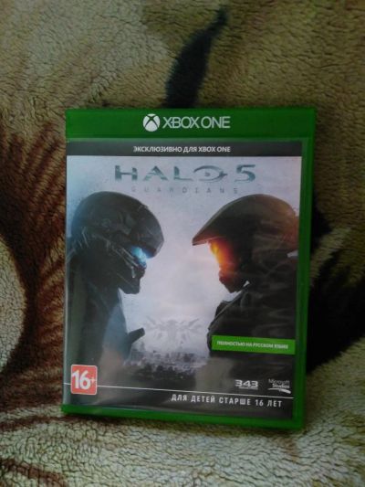 Лот: 7298292. Фото: 1. Halo 5 guardians на xbox one. Игры для консолей
