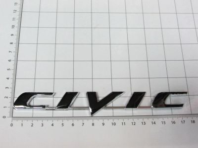 Лот: 9750063. Фото: 1. Эмблема шильдик Civic для автомобилей... Детали тюнинга