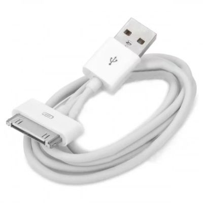 Лот: 9425436. Фото: 1. Кабель iPhone 4 / 3 / 1 (30 pin... Дата-кабели, переходники