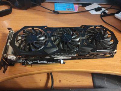 Лот: 19316505. Фото: 1. Видеокарта Gigabyte GTX 970 G1... Видеокарты