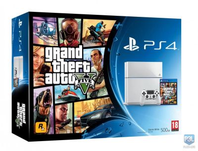 Лот: 4922701. Фото: 1. НОВАЯ белая PS4 Sony Playstation... Игровые приставки, консоли