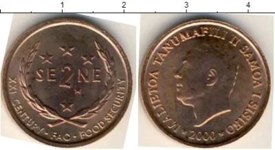 Лот: 5064064. Фото: 1. 2 сене Самоа 2000г. Австралия и Океания