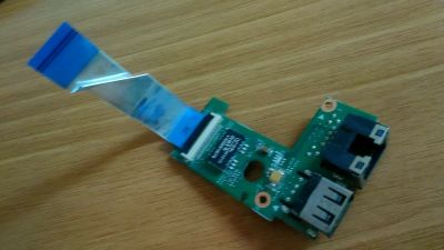 Лот: 11959059. Фото: 1. Плата LAN USB для ноутбука Lenovo... Платы расширения, контроллеры, доп. порты