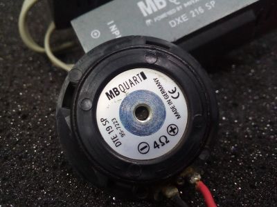 Лот: 13314408. Фото: 1. Твитеры MB Quart DTE 19 SP + кроссоверы. Акустика автомобильная