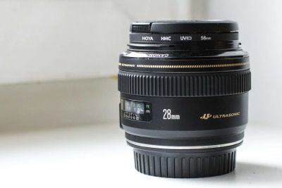 Лот: 3995775. Фото: 1. Объектив Canon EF 28mm 1.8 USM. Объективы