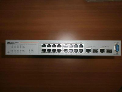 Лот: 3602004. Фото: 1. Allied Telesyn AT-FS750/16 - коммутатор. Коммутаторы