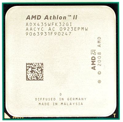 Лот: 4596923. Фото: 1. AMD Athlon II X3 435 (AM3, L2... Процессоры