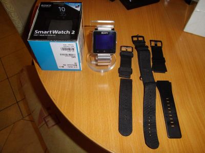 Лот: 7812347. Фото: 1. Sony SmartWatch 2. Смарт-часы, фитнес-браслеты, аксессуары