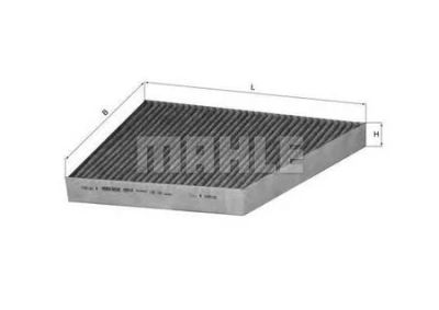 Лот: 18583674. Фото: 1. Фильтр салонный угольный mahle... Расходные материалы