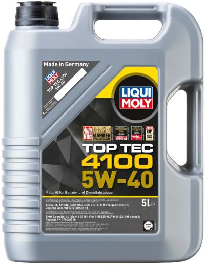 Лот: 20352544. Фото: 1. LIQUI MOLY НС-синт. мот.масло... Масла, жидкости