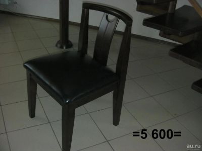 Лот: 9656453. Фото: 1. Стул массив экокожа. 4500р. Столы, стулья, обеденные группы
