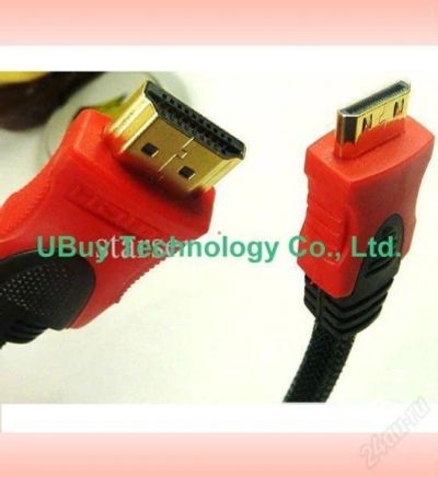 Лот: 1442056. Фото: 1. кабель hdmi - hdmi gold pin, толстый. Шлейфы, кабели, переходники