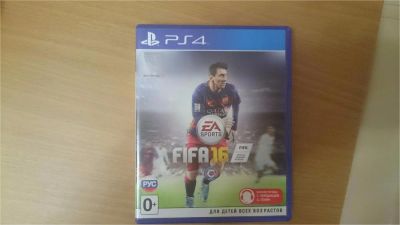 Лот: 8006300. Фото: 1. Fifa 16 PS4 диск. Игры для консолей