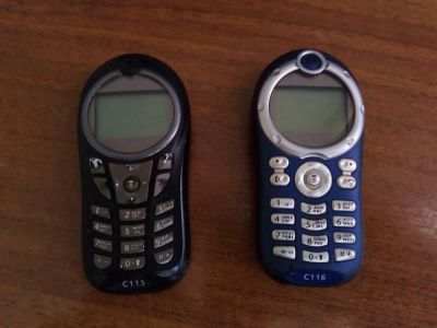 Лот: 8051184. Фото: 1. Motorola C115, C116, б/у, полностью... Кнопочные мобильные телефоны
