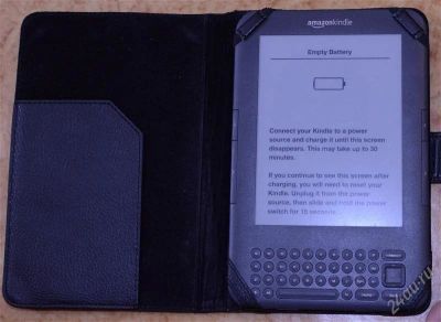 Лот: 2604590. Фото: 1. AMAZON KINDLE 3 3G + Wi-Fi. Электронные книги