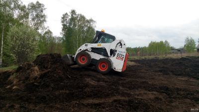 Лот: 13610086. Фото: 1. Услуги минипогрузчика Bobcat... Другие (транспортные услуги, вывоз мусора)