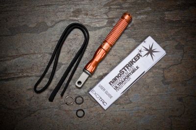 Лот: 4807763. Фото: 1. Огниво Exotac nanoStriker (оранжевый... Мангалы, грили, коптильни