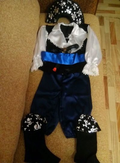 Лот: 12661683. Фото: 1. Новогодний Костюм Пирата 5-7 лет. Детские карнавальные, праздничные костюмы