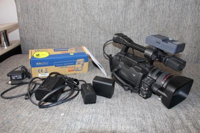 Лот: 3805977. Фото: 1. Canon XH A1 с рекордером datavideo... Видеокамеры