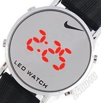 Лот: 1072007. Фото: 1. часы nike led влагостойкие с гравировкой... Другие наручные часы