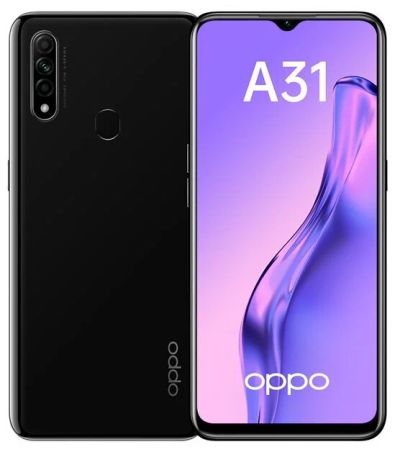 Лот: 16529359. Фото: 1. Смартфон OPPO A31 4/64Gb Black. Смартфоны