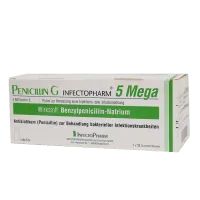 Лот: 22465722. Фото: 1. Пенициллин Джи (Penicillin G 5Mega... Лекарства