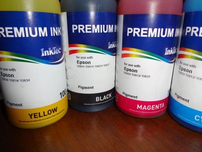 Лот: 3743785. Фото: 1. Чернила InkTec E0007-100m пигмент... Картриджи, расходные материалы