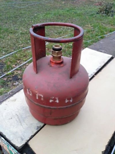 Лот: 10589248. Фото: 1. балон газовый 5 литров клапанный... Баллоны, газ в баллонах