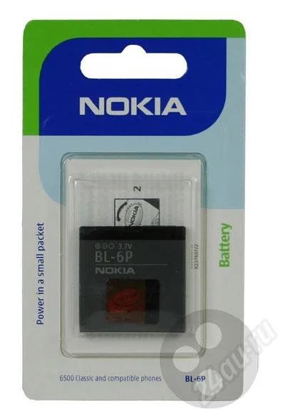 Лот: 170313. Фото: 1. продам аккумулятор nokia bl-6p... Кнопочные мобильные телефоны