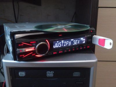 Лот: 6050655. Фото: 1. CD/MP3-ресивер с USB Sony CDX-GT440U. Автомагнитолы