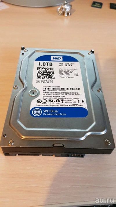 Лот: 9320001. Фото: 1. С гарантией! 1 ТБ Жесткий диск... Жёсткие диски (HDD)