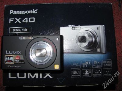 Лот: 612167. Фото: 1. Panasonic Lumix DMC-FX40. Цифровые компактные