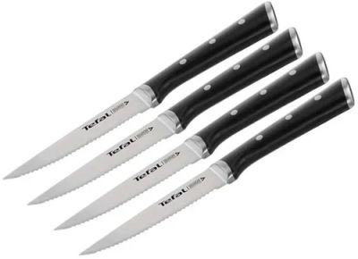 Лот: 25710292. Фото: 1. Набор кухонных ножей Tefal Ice... Столовые приборы, ножи