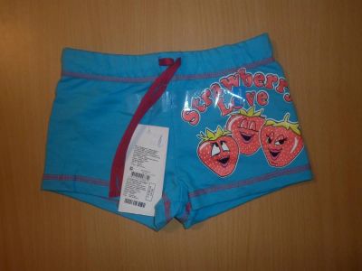 Лот: 3704675. Фото: 1. шорты (трикотаж)голубые. Платья, сарафаны