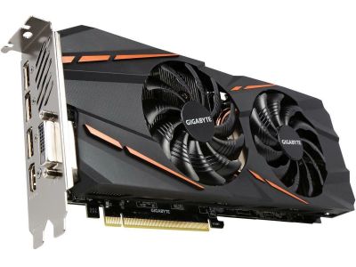 Лот: 14523454. Фото: 1. Видеокарта Gigabyte GeFoRCe GTX... Видеокарты