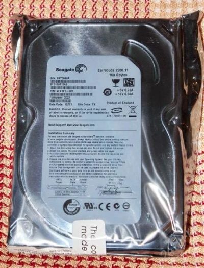 Лот: 1556143. Фото: 1. Новый жесткий диск Seagate Barracuda... Жёсткие диски (HDD)