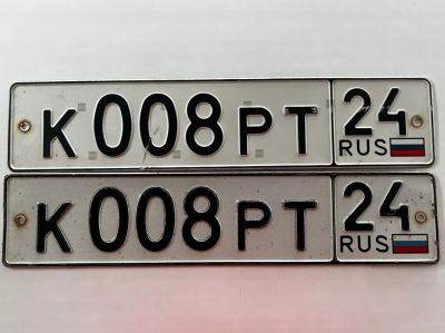 Лот: 20524245. Фото: 1. гос номер К 008 РТ24. Госномера