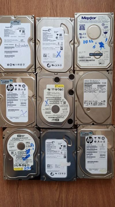 Лот: 21451731. Фото: 1. HDD жесткие диски неисправные. Жёсткие диски (HDD)