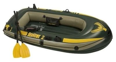 Лот: 2995259. Фото: 1. Надувная лодка. Intex Seahawk-200... Красноярск