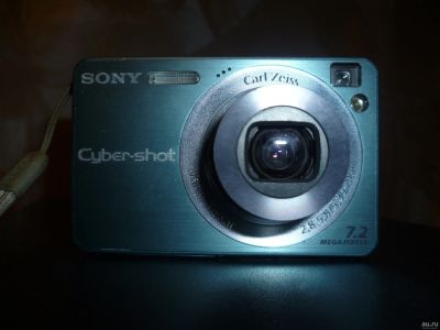 Лот: 13210503. Фото: 1. Цифровик Sony Cyber-shot DSC-W120. Цифровые компактные