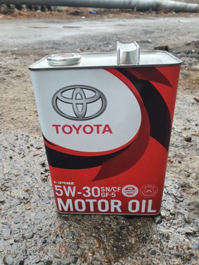 Лот: 18860959. Фото: 1. Toyota New SN/CF GF-5 5w30 тойота. Масла, жидкости