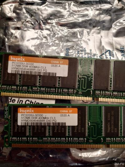Лот: 13055756. Фото: 1. Оперативная память DDR400 Mhz... Оперативная память
