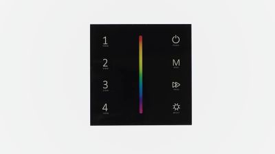 Лот: 23028743. Фото: 1. Сенсорная панель T3-1 Black IC48... Светодиодная подсветка