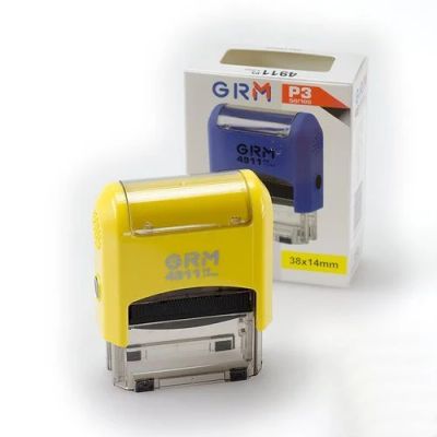 Лот: 13989547. Фото: 1. GRM 4911 P3 (38 х 14 мм) - - автоматическая... Печати, штампы, оснастки